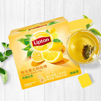 Lipton 立顿 热泡水果茶蜜桃芒果独立三角茶包装 多组合装10包/盒1