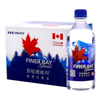 FANNYBAY 芬尼湾 FANNY BAY 芬尼湾 加拿大进口 天然冰川水 500ml