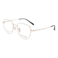  依视路&essilor 依视路 CVF4023GD 粉金色钛金属眼镜框+钻晶A4系列 1.67折射率 非球面镜片