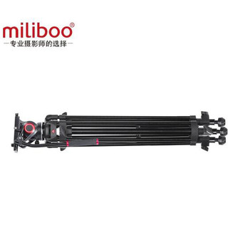 miliboo 米泊MTT606A/MTT606B/MTT606AL/MTT606CA三脚架云台套装 MTT606B碳纤维三脚架套装（橡胶脚套）