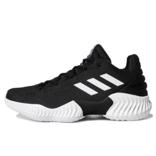 adidas 阿迪达斯 Pro Bounce 2018 Low 男子篮球鞋 AH2673 白色/黑色 46.5