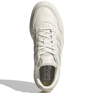 adidas NEO Courtmaster 女子休闲运动鞋 FW2900 米白 38.5