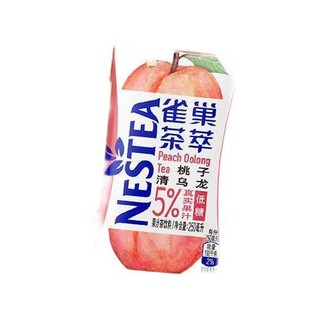 Nestlé 雀巢 茶萃 低糖蜜桃清乌龙 果汁茶饮料 250ml*24盒