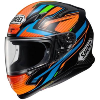 SHOEI Z7 摩托车头盔 橘蓝 XL