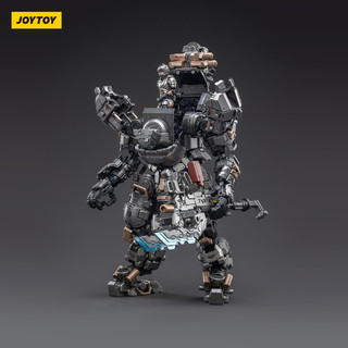 JOYTOY 暗源 钢骨H09格斗机甲 银色守卫者 关节可动模型