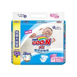 GOO.N 大王 维E系列 婴儿纸尿裤 NB102片