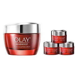 OLAY 玉兰油 大红瓶面霜胜肽抗皱抗衰老紧致补水保湿乳液旗舰店