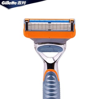 Gillette 吉列 刮胡刀手动剃须刀手动 非吉利 生日礼物男 锋隐5动力刀架含1刀架1刀头