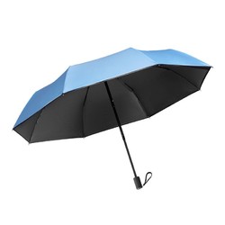 安晴ONE专业防晒伞PLUS加大版遮阳小黑伞折叠晴雨两用女防紫外线