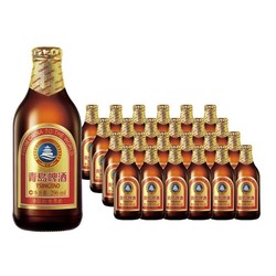 TSINGTAO 青岛啤酒 金质 小棕金 11度 296ml*24瓶 整箱装