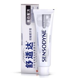 SENSODYNE 舒适达 基础护理系列 抗敏感美白配方牙膏 180g