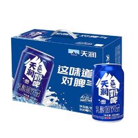 PLUS会员：TERUN 天润 奶啤乳酸菌风味牛奶饮品 300ml*12罐 礼盒装