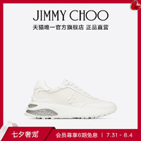 JIMMY CHOO MEMPHIS LACE UP白色低帮休闲运动鞋女夏