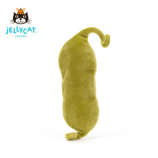 jELLYCAT 2020款活泼豌豆可爱蔬菜系列送礼毛绒玩具儿童玩偶 绿色 17cm