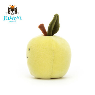 jELLYCAT 2020款美味可口苹果可爱公仔毛绒玩具睡觉小玩偶礼物送礼 绿色 7cm
