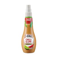Heinz 亨氏 沙拉汁喷雾辣味青柠轻食控卡小轻瓶200ml专用酱料