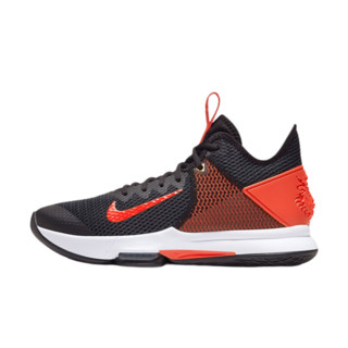 NIKE 耐克 Lebron Witness IV EP 男子篮球鞋 CD0188-003 黑色/红色 43