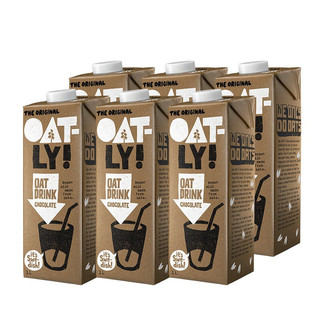 OATLY 噢麦力 燕麦露 巧克力味 1L*6盒