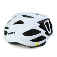 PMT MIPS亚洲版防撞骑行头盔自行车气动安全帽单车帽子公路车山地车男女装备 白色