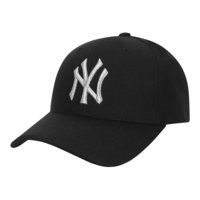 MLB 美国职棒大联盟 中性运动棒球帽 黑色