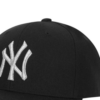 MLB 美国职棒大联盟 中性运动棒球帽 黑色
