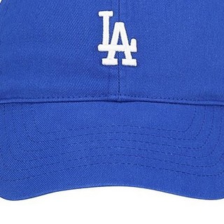 MLB 美国职棒大联盟 中性运动棒球帽 浅蓝色 LA小标软顶