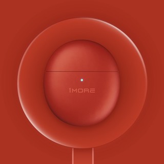 1MORE 万魔 ComfoBuds Mini ES603 入耳式真无线动圈降噪蓝牙耳机 红色 相思豆礼盒装