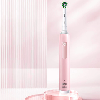 Oral-B 欧乐-B Pro4系列 Pro Ultra 电动牙刷 马卡龙粉 鹊桥礼盒 刷头*7