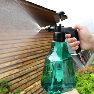 GIANXI 捷安玺 气压式喷水壶 透明绿 升级加厚款