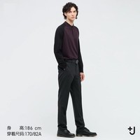 UNIQLO 优衣库 男装 +J 羊毛长裤 445848