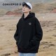 CONVERSE 匡威 清仓Converse匡威男装春夏卫衣连帽加绒保暖套头衫10021573-A01