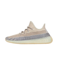 adidas ORIGINALS Yeezy Boost 350 V2 中性跑鞋 GY7658 灰色/棕色 42.5