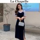 La Chapelle N8726 女士假两件连衣裙