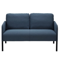 IKEA 宜家 GLOSTAD 鲁斯达 双人沙发 中蓝色