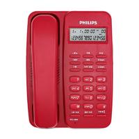 PHILIPS 飞利浦 TD-2808 电话机 红色