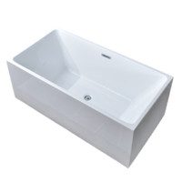 白海豚 6005 亚克力浴缸 白色 1.4m