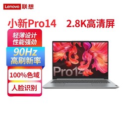 Lenovo 联想 小新 Pro14锐龙版高性能2.8K屏90Hz超轻薄笔记本电脑[R7-5800H/16G/512GB SSD/2.8K]