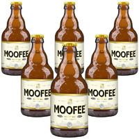 MOOFEE 慕妃 比利时原装进口精酿啤酒 慕妃蜂蜜艾尔啤酒330mL*6瓶