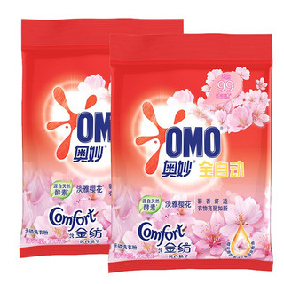 OMO 奥妙 3合1全自动洗衣粉 2kg 樱花香