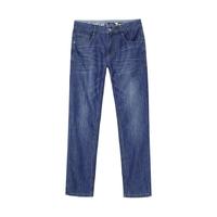 HLA 海澜之家 男士牛仔长裤 HKNAD1Q040A 深牛仔蓝过渡色 40
