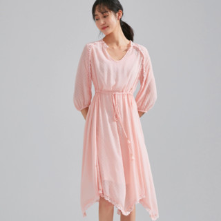 TEENIE WEENIE 女士连衣裙套装 TTOW206416N-00 粉色 L