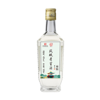 凤城老窖 新麻脸45度酱香型粮食酒500ml/瓶裸瓶高度老白酒整箱包邮