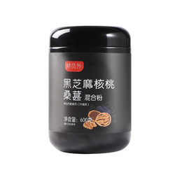 鲜员外 拍一发二黑芝麻核桃桑葚粉 600g