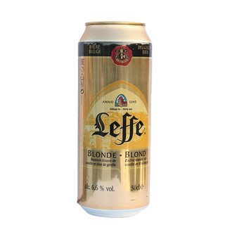 Leffe 乐菲 金啤酒 500ml*24听