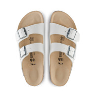 BIRKENSTOCK 勃肯 Arizona系列 男女款拖鞋 BSARIB95 常规款 白色 42