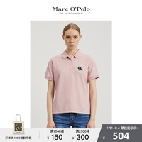 Marc O'Polo 马可波罗 MOP 2022夏季新款刺绣花纹图案休闲透气短袖polo衫女