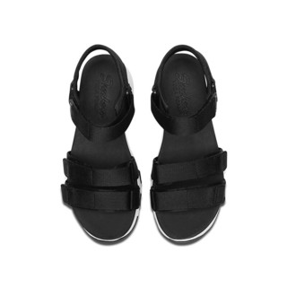 SKECHERS 斯凯奇 D'LITES系列 女子凉鞋 31514/BLK 黑白色 38