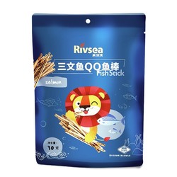 Rivsea 禾泱泱 宝宝QQ鱼棒 30g