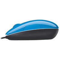 logitech 罗技 LS1 有线鼠标 800DPI 蓝色