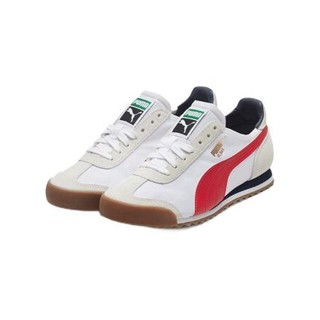 PUMA 彪马 Roma Og Nylon 中性休闲运动鞋 362408-14 白/鲜红色 41